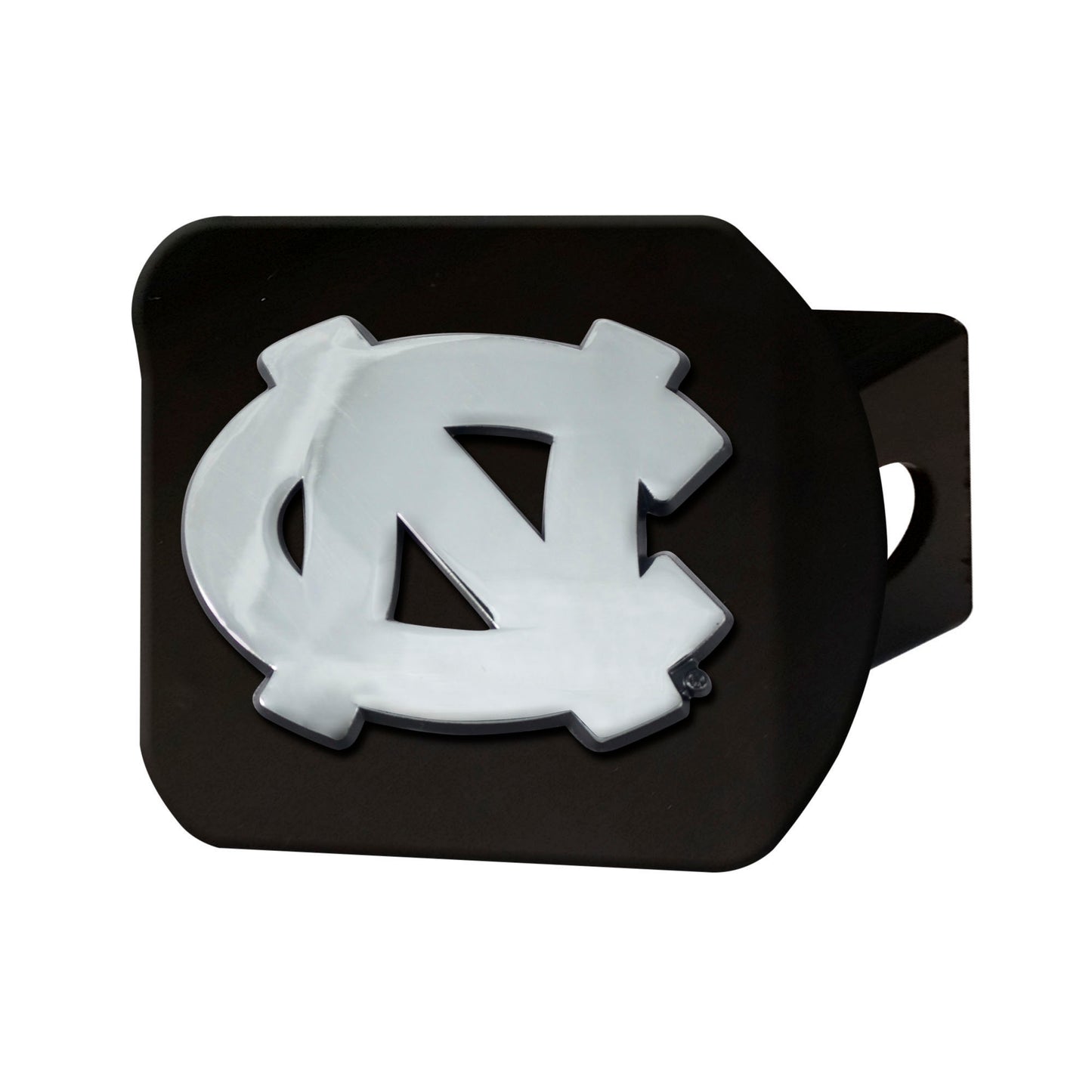 North Carolina Tar Heels Hitch Cover - Black with 'NC' Primary Logo by Fanmats