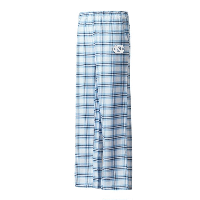 Carolina Tar Heels Women's Pajama Pants Plaid Flannel