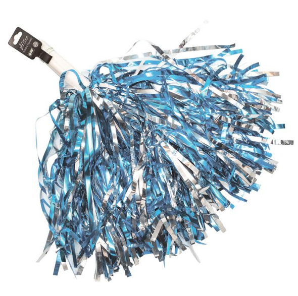 North Carolina Tar Heels Jardine Shimmer Pom Poms – Shrunken Head