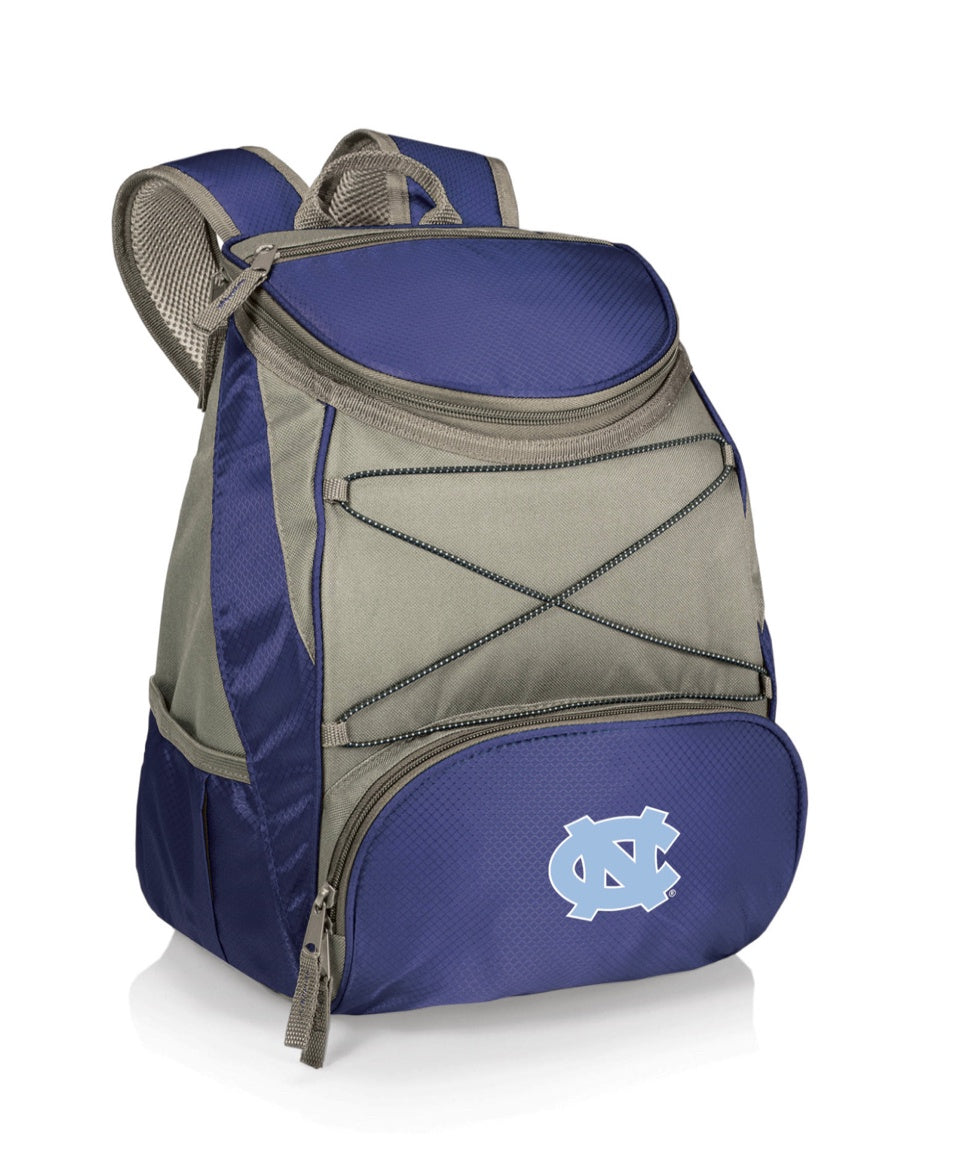 North Carolina Tar Heels - PTX Backpack Cooler (Navy Blue with Gray Accents)