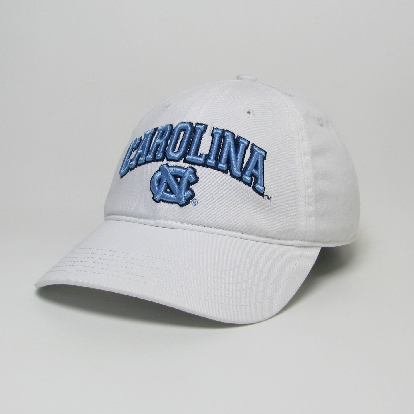 UNC Hat in White with Carolina Tar Heels Main Event Logo