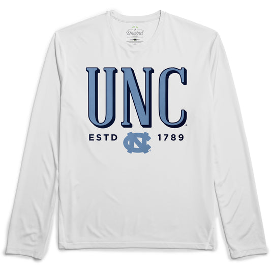 UNC Dry Fit Long Sleeve T-Shirt by League - Sundial