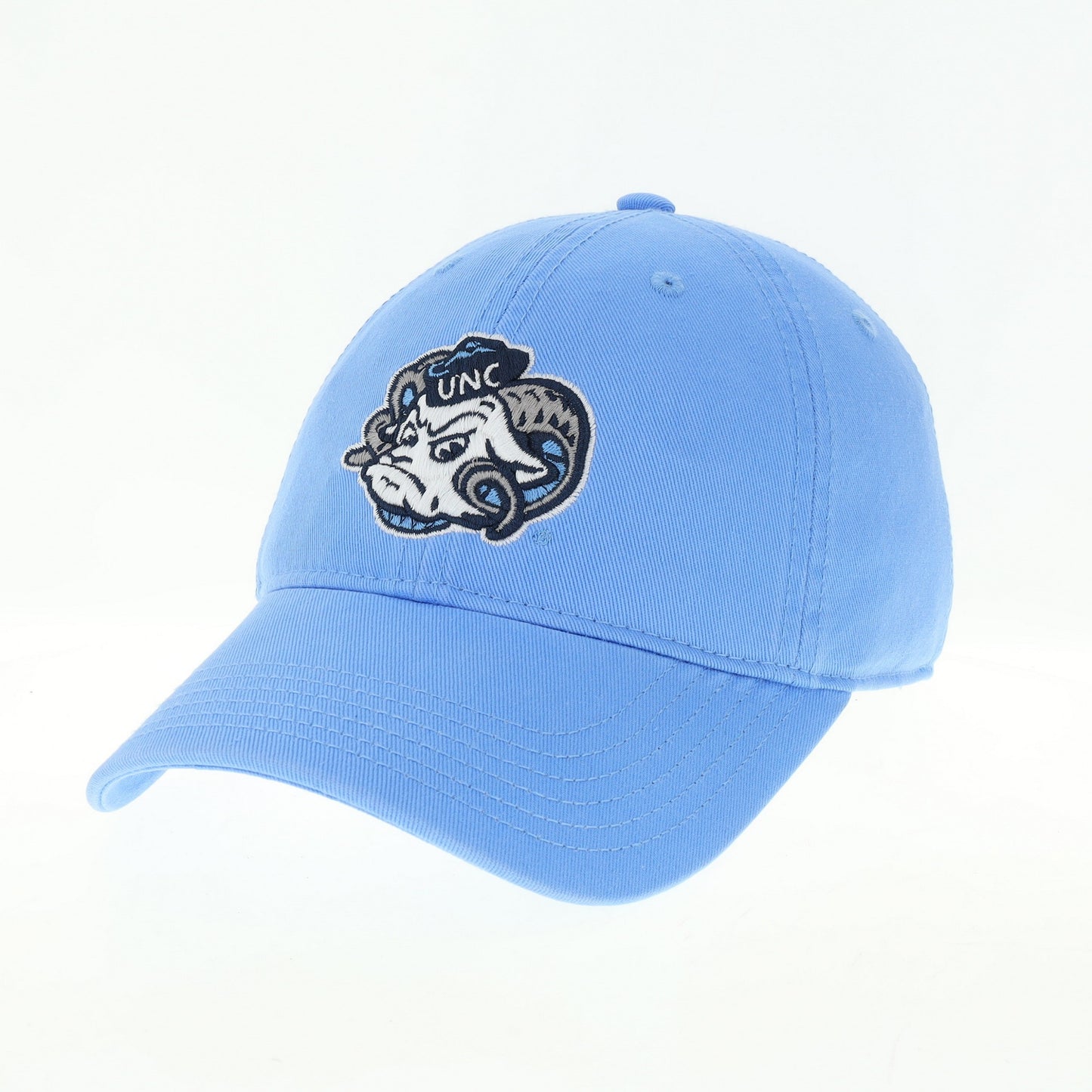 UNC Kid's Hat with Rameses Mascot Logo in Carolina Blue