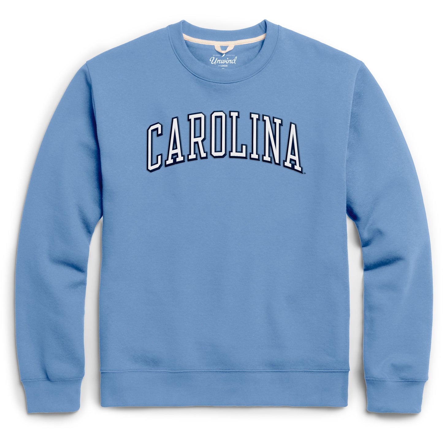 Carolina Blue UNC Embroidered Crewneck Sweatshirt by League