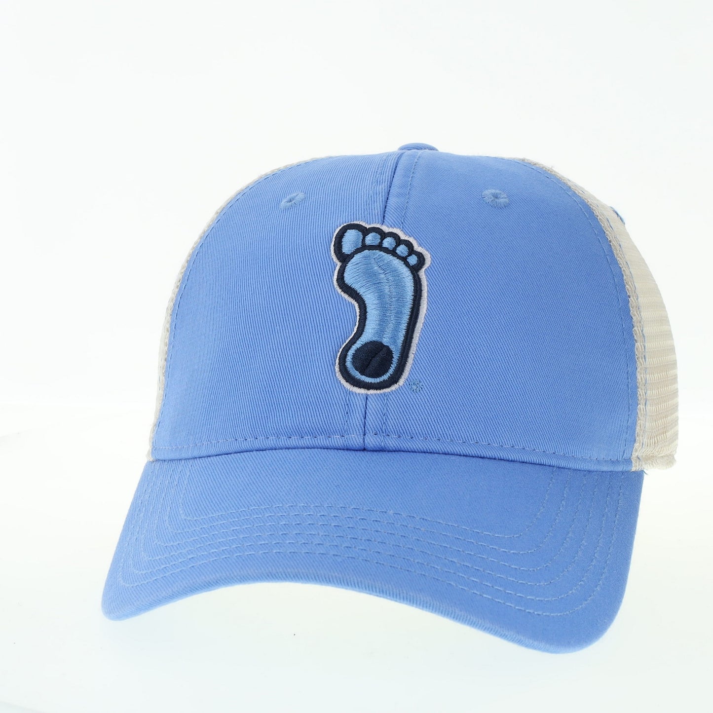 North Carolina Tar Heels Foot Logo Hat with Mesh Back Adjustable