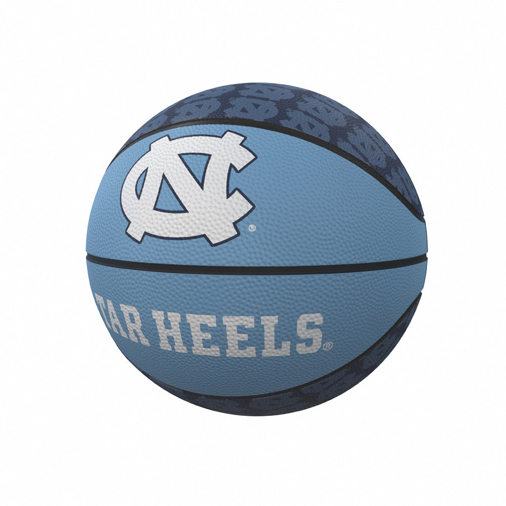 North Carolina Tar Heels Logo Brands Mini Rubber Basketball