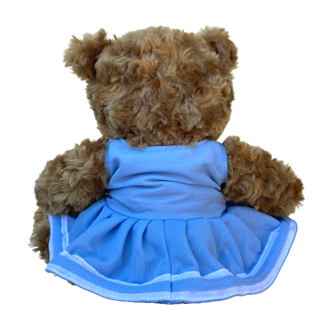 UNC Cheerleading Teddy Bear Stuffed Animal - 12 inch
