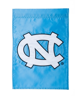 North Carolina Tar Heels Evergreen NC Interlock Garden Flag