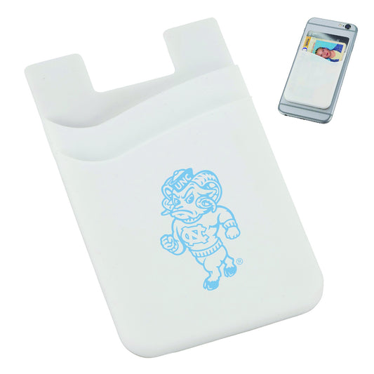 UNC Rameses Phone Wallet with Double Pocket in White