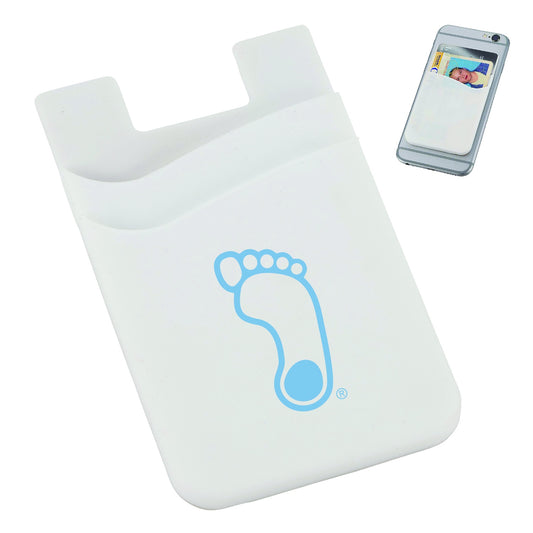 UNC Tar Heels Foot Phone Wallet with Double Pocket in White