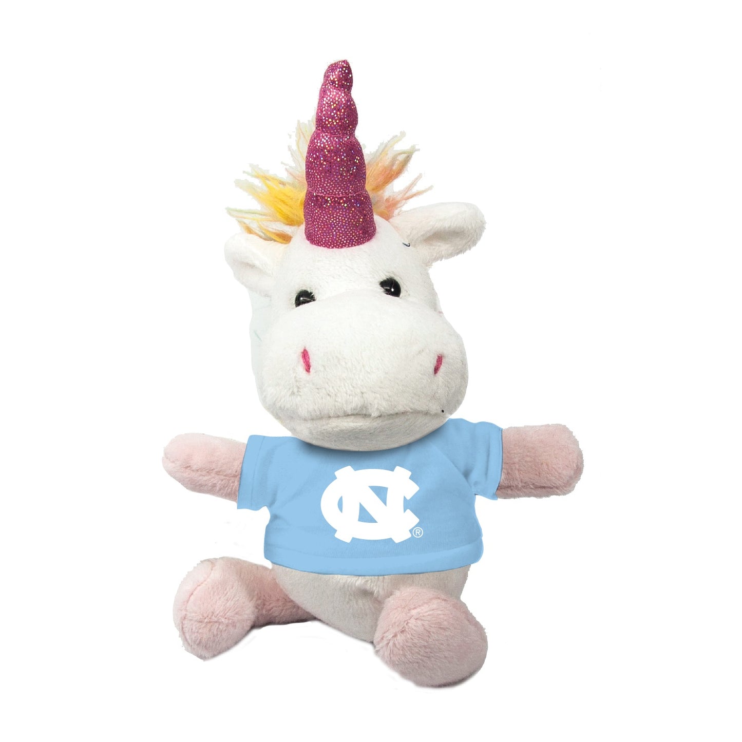 UNC Tar Heels Unicorn Stuffed Animal for Carolina Girls