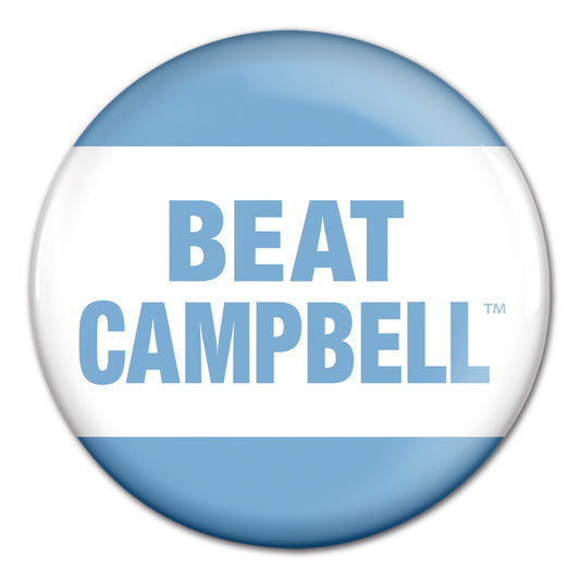 Beat Campbell Button Pin for Game Day
