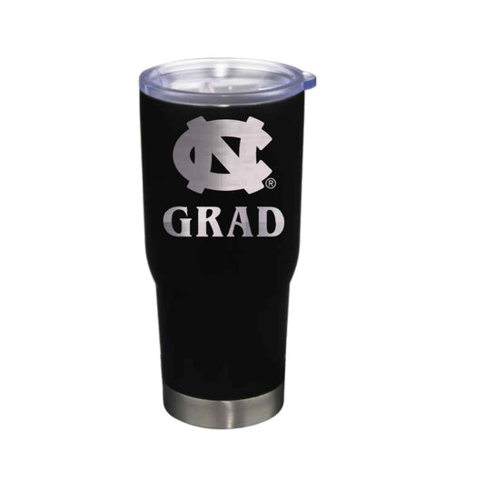 UNC GRAD Tumbler Stainless Steel 22 Oz