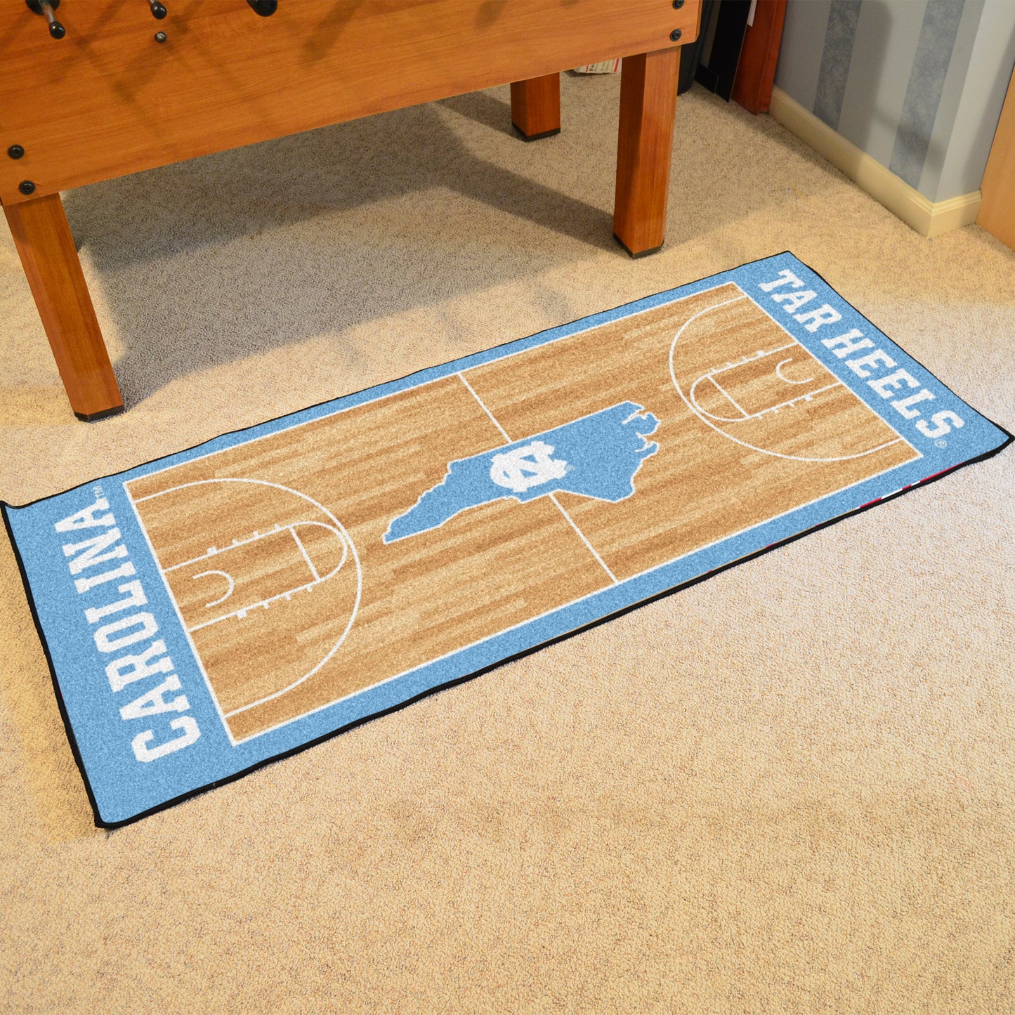 North Carolina Tar Heels NCAA Basketball Runner with NC Logo by Fanmats