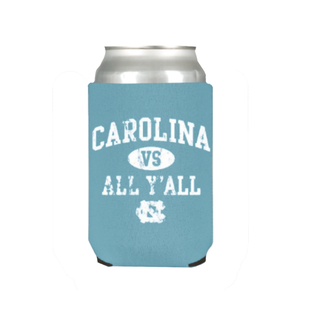 Carolina vs All Y'all UNC Coozie Standard 12 oz by JayMac Sports