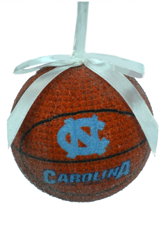 North Carolina Tar Heels UNC Basketball Ornament