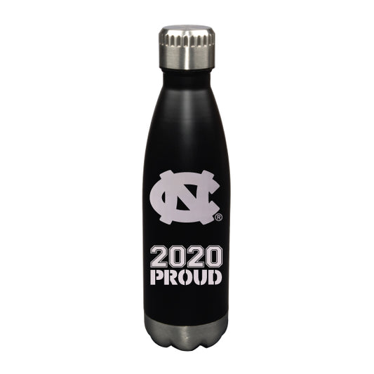 UNC 2020 Proud Water Bottle Stainless Steel 17 Oz