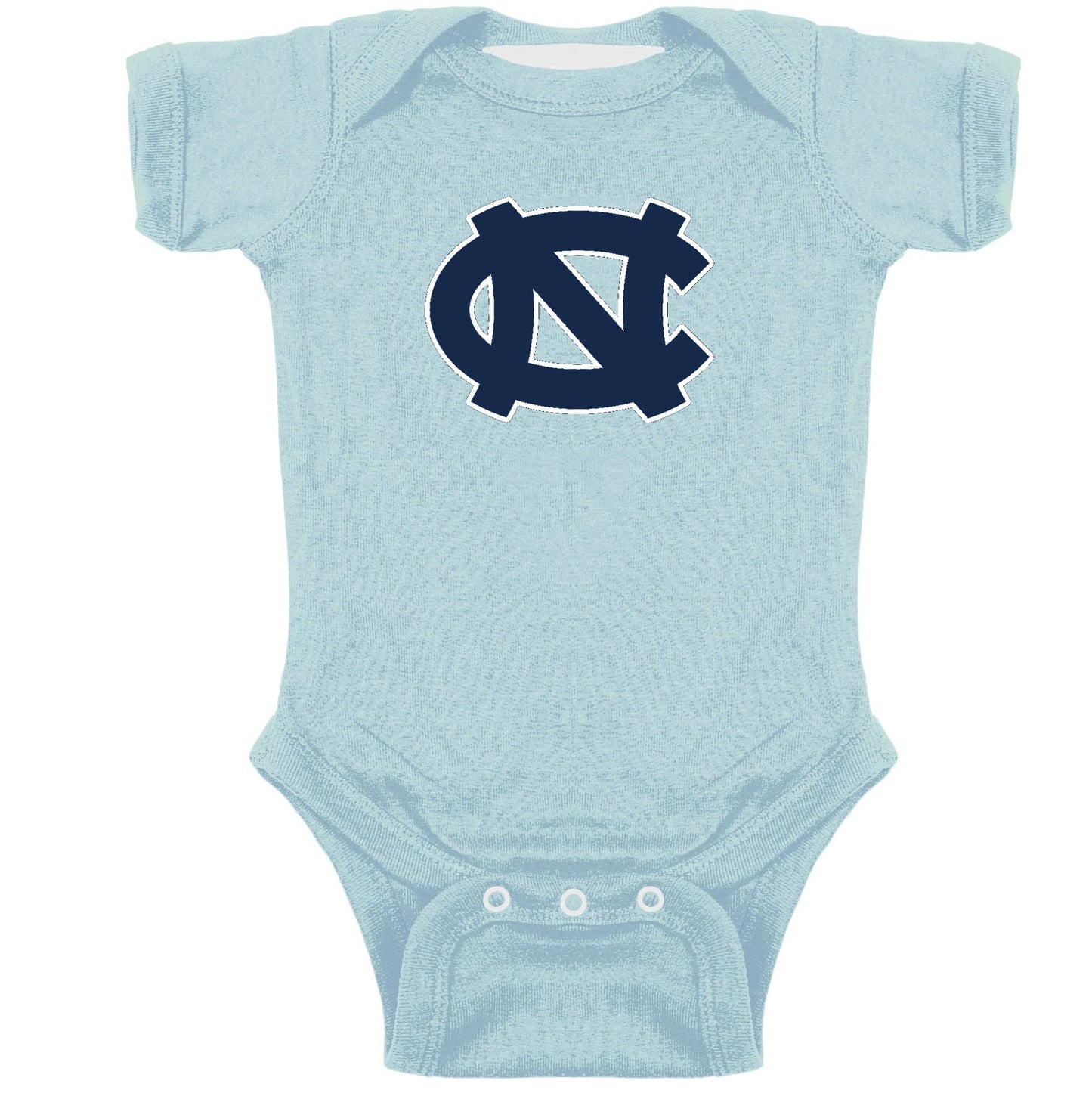 UNC Baby Onesie with Embroidered Logo