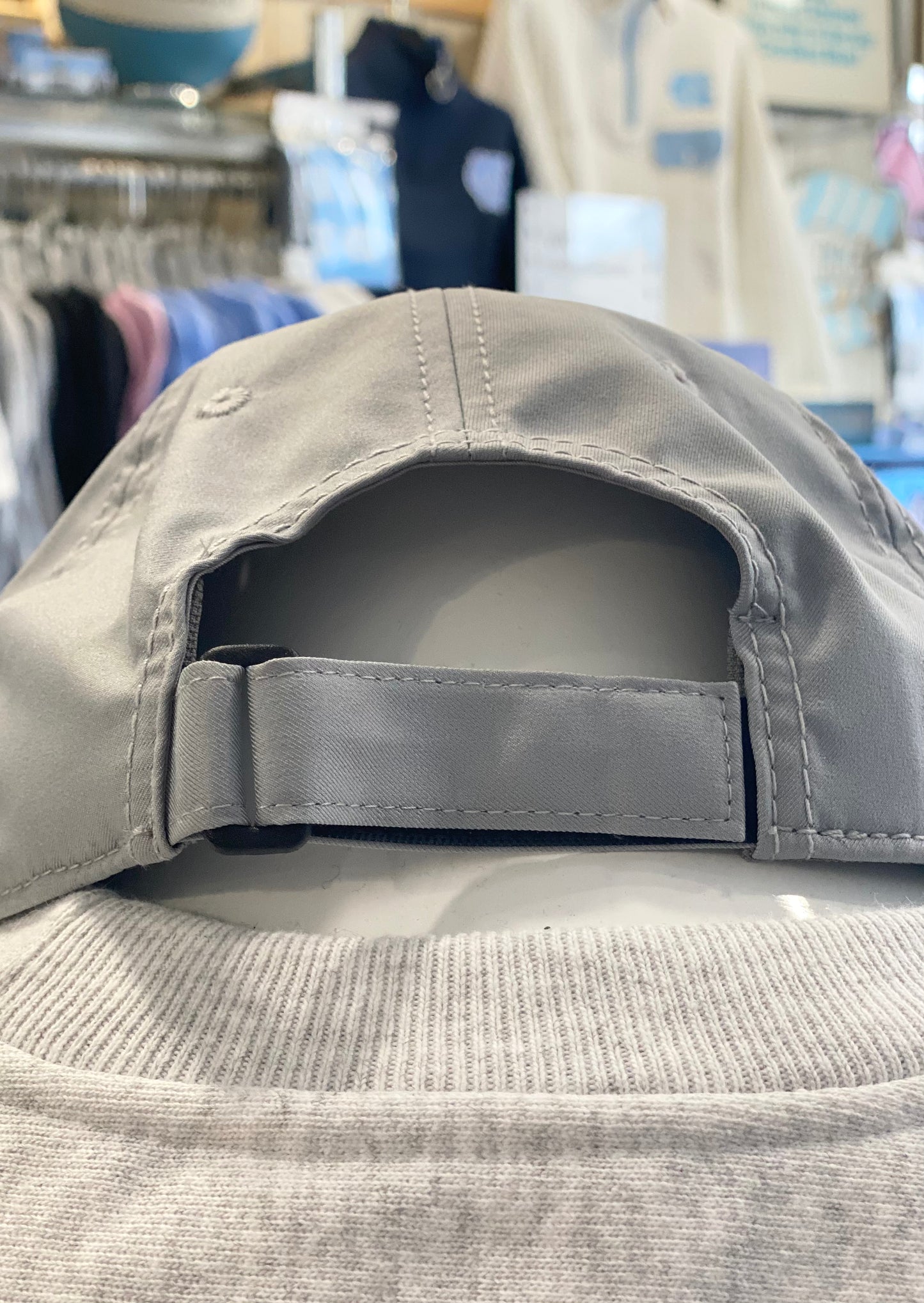 Dry Fit UNC Tar Heels Hat in Athletic Grey