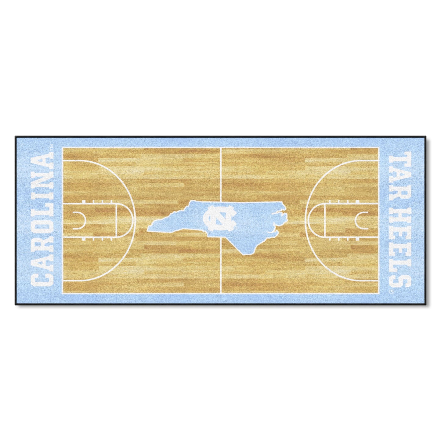 North Carolina Tar Heels NCAA Basketball Runner with NC Logo by Fanmats