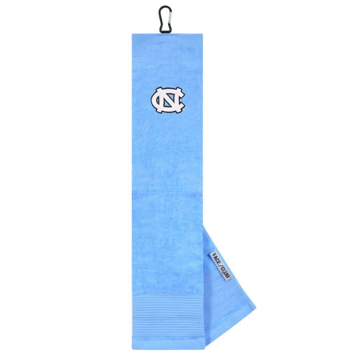 North Carolina Tar Heels Golf Towel for Face and Club