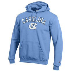 Carolina Blue Basic UNC Hoodie Sweatshirt by Champion – Shrunken Head