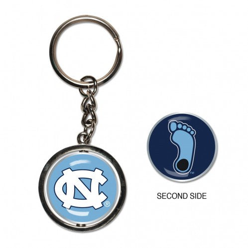 North Carolina Tar Heels Wincraft UNC Spinner Key Chain