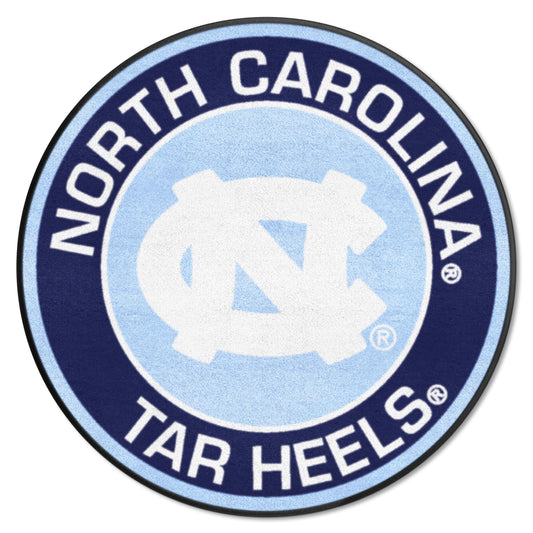 North Carolina Tar Heels Roundel Mat with NC Logo by Fanmats