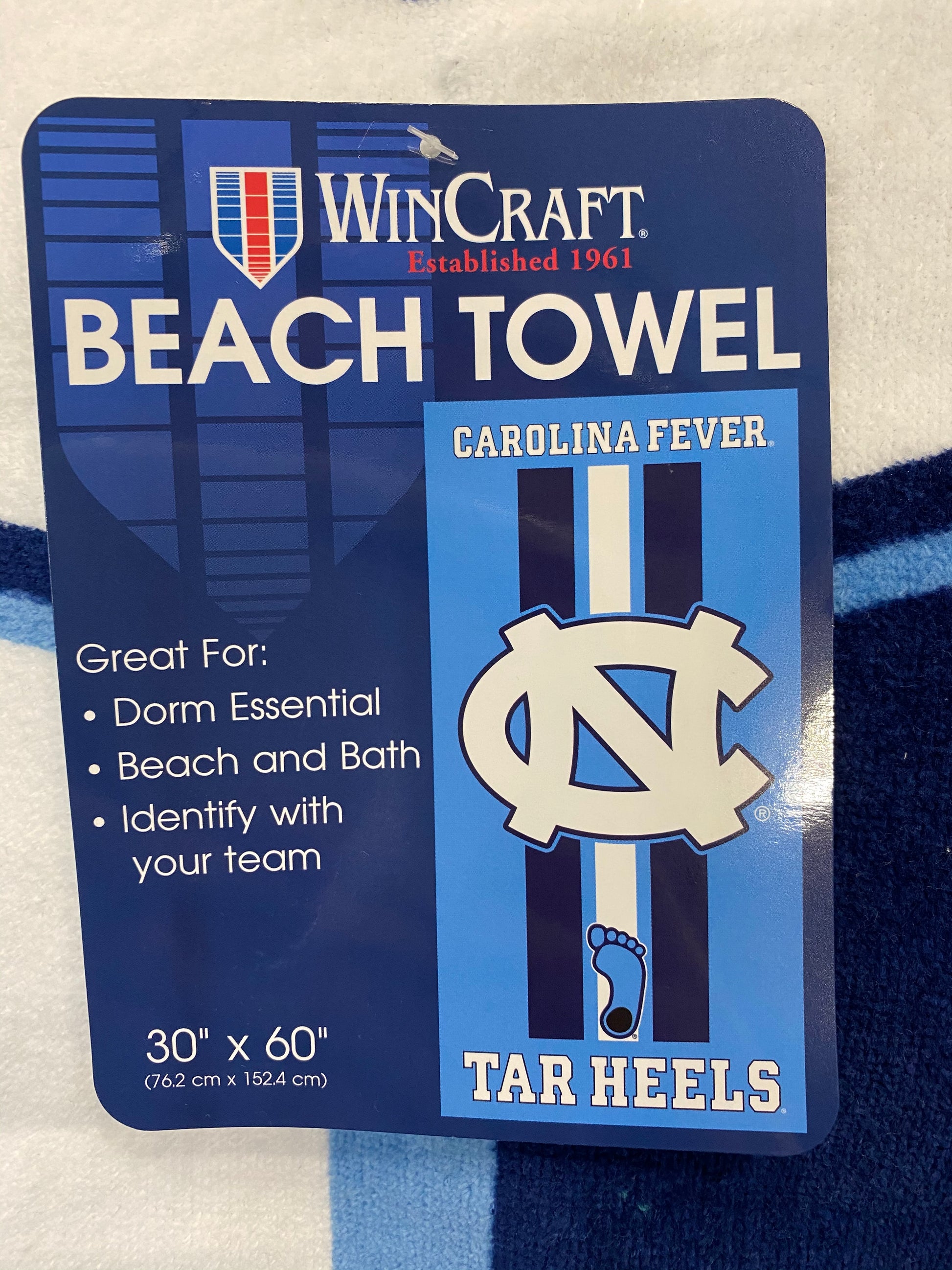 Wincraft North Carolina Tar Heels Beach Towel