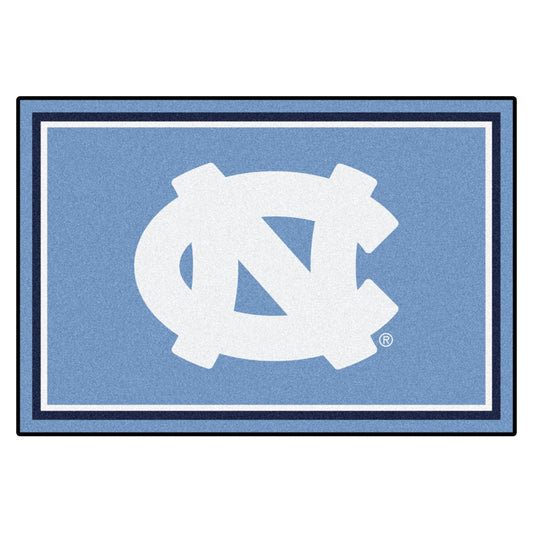North Carolina Tar Heels 5x8 Rug with NC Logo by Fanmats