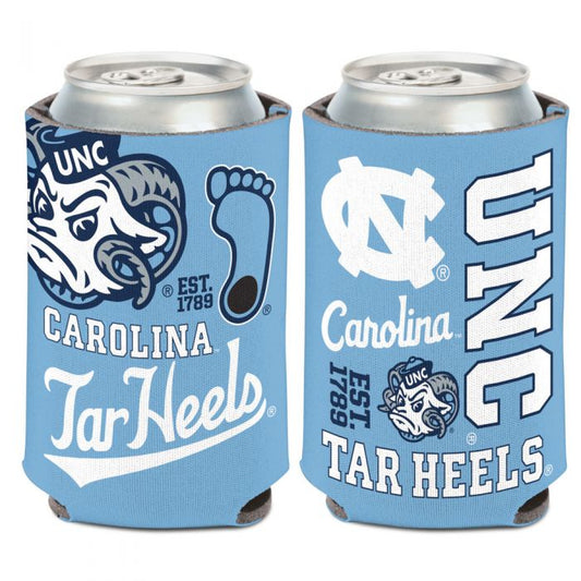UNC Tall Can Coozie 2 Pack