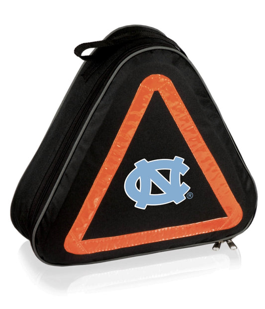 North Carolina Tar Heels - Roadside Emergency Car Kit, (Black with Orange Accents)
