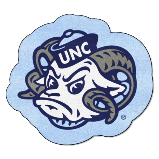 North Carolina Tar Heels Mascot Mat with Ram Logo by Fanmats