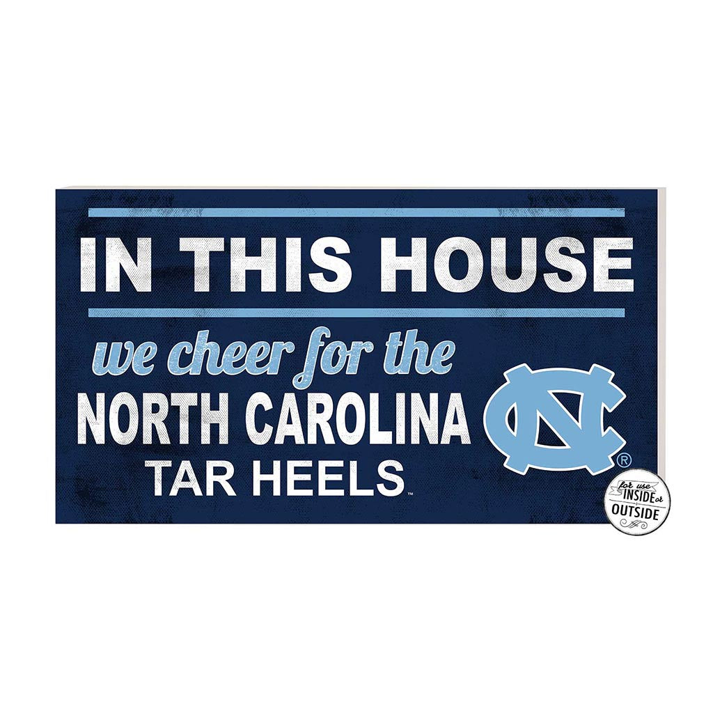 Our How Cheers for the Tar Heels Wall Decor Sign