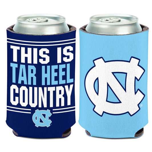 North Carolina Tar Heels Wincraft UNC This is Tar Heel Country Koozie