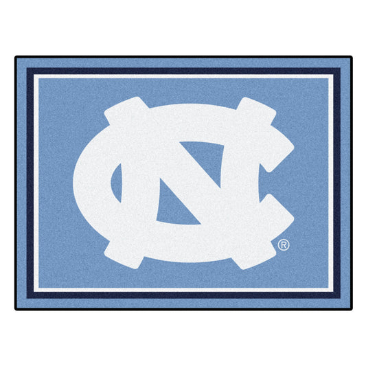 North Carolina Tar Heels 8x10 Rug with NC Logo by Fanmats