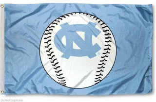 North Carolina Tar Heels Sewing Concepts UNC Baseball House Flag