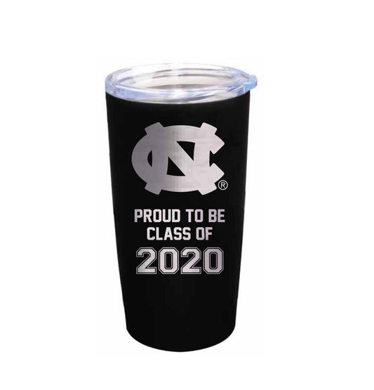 UNC Proud to be Class of 2020 Tumbler Stainless Steel 20 Oz - Black