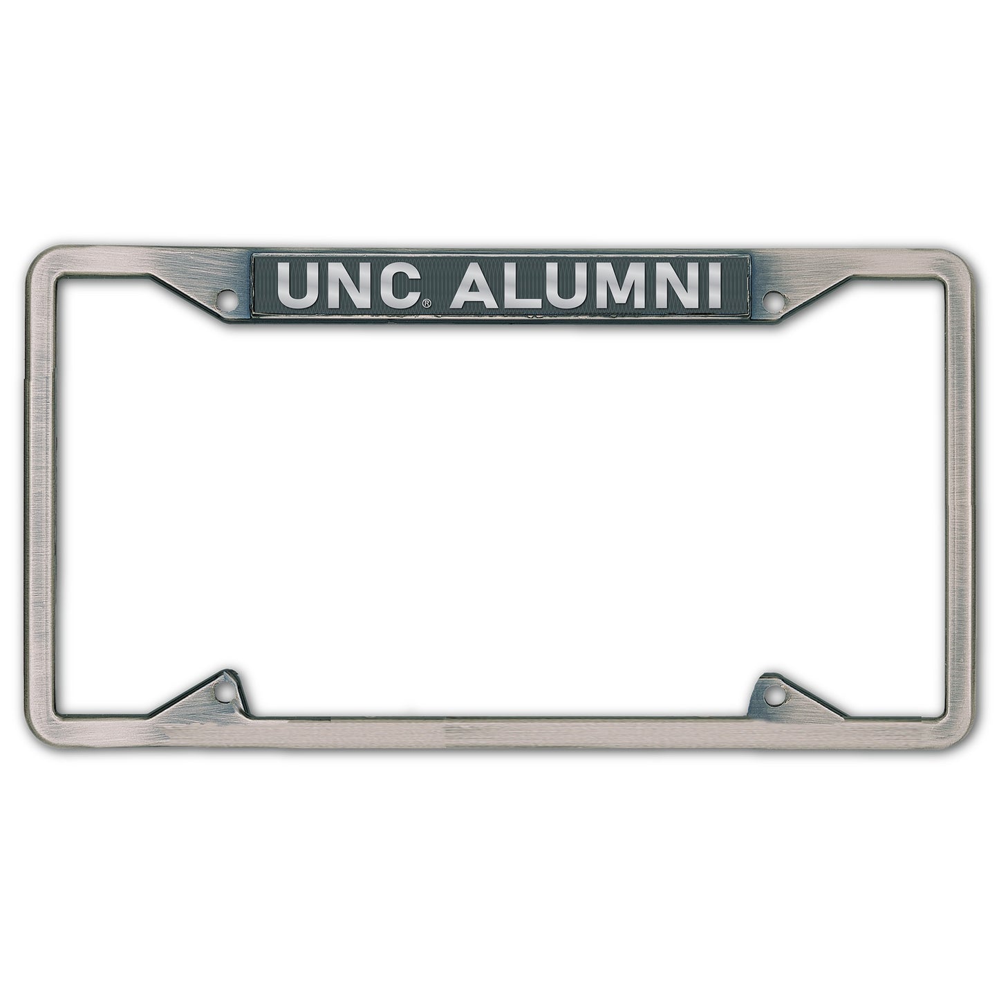 University of North Carolina Alumni Pewter Auto Plate Frame