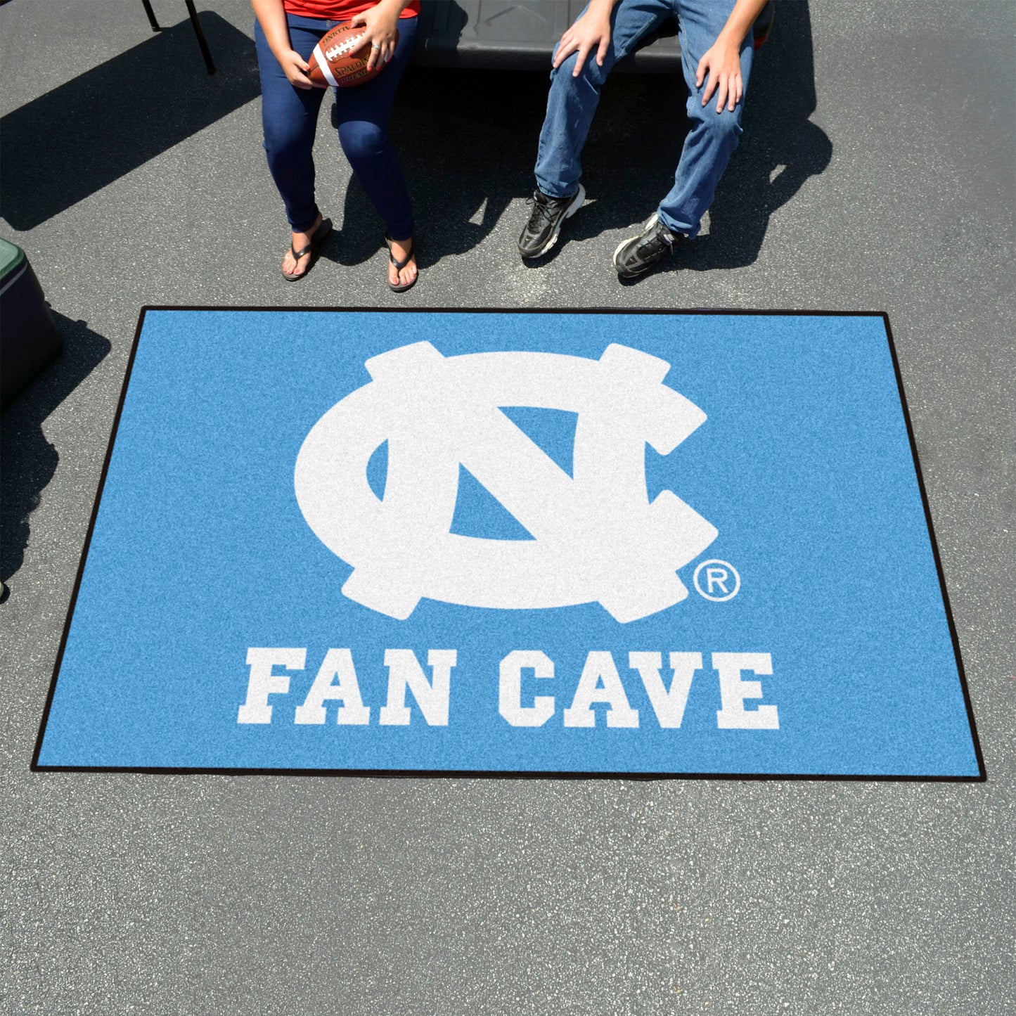 North Carolina Tar Heels Fan Cave UltiMat with NC Logo by Fanmats