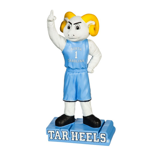 Mascot Statue by Evergreen - Tar Heels UNC Basketball Statue