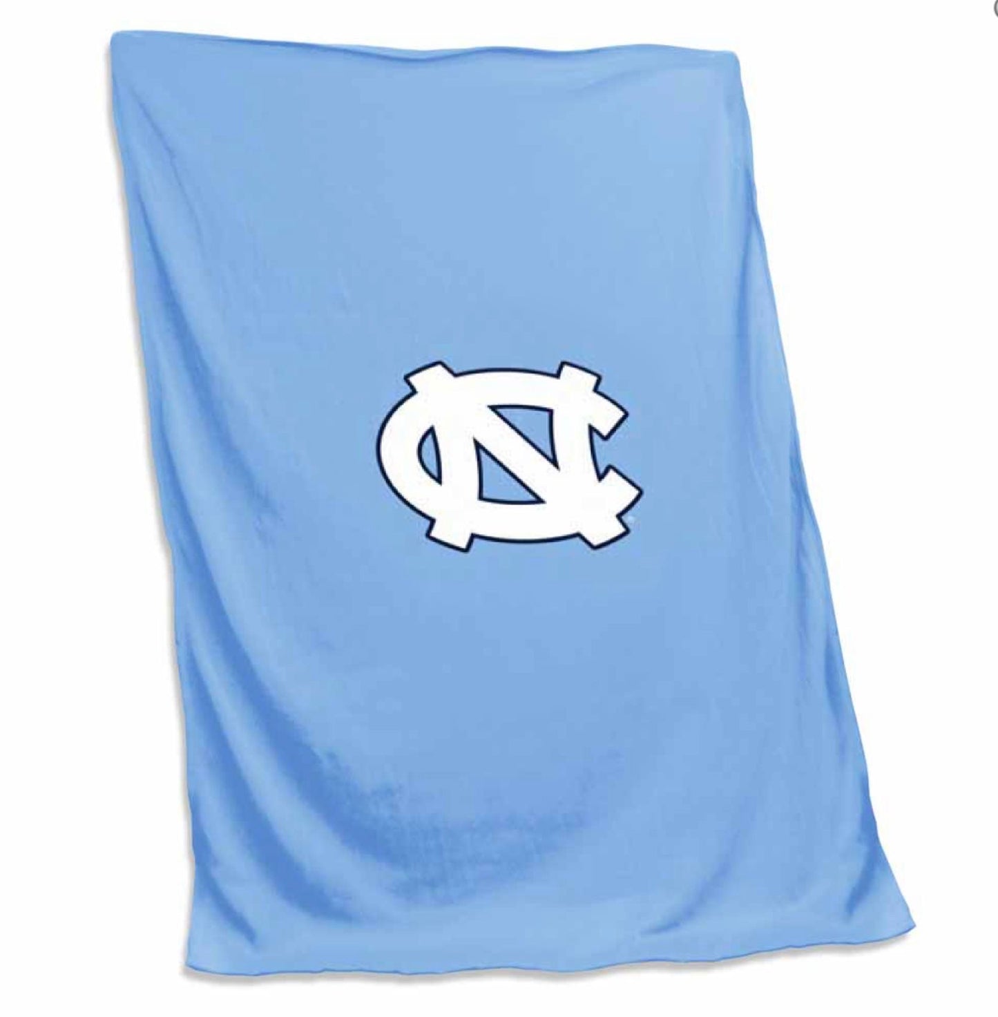 North Carolina Tar Heels Logo Brands UNC Sweatshirt Blanket