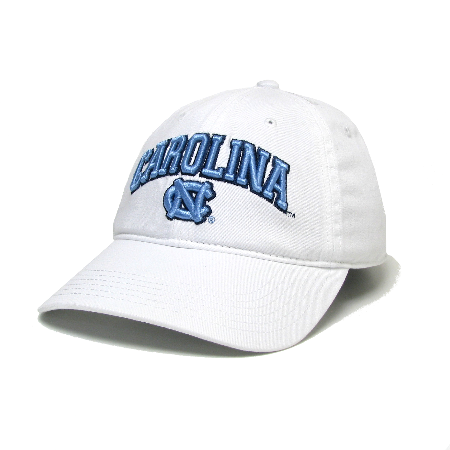 UNC Hat in White with Carolina Tar Heels Main Event Logo