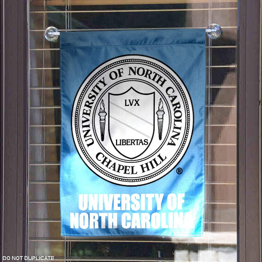 North Carolina Tar Heels Sewing Concepts Blue Seal Garden Flag