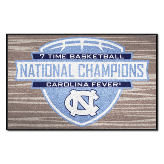 North Carolina Tar Heels Dynasty Starter Mat with NC Logo by Fanmats