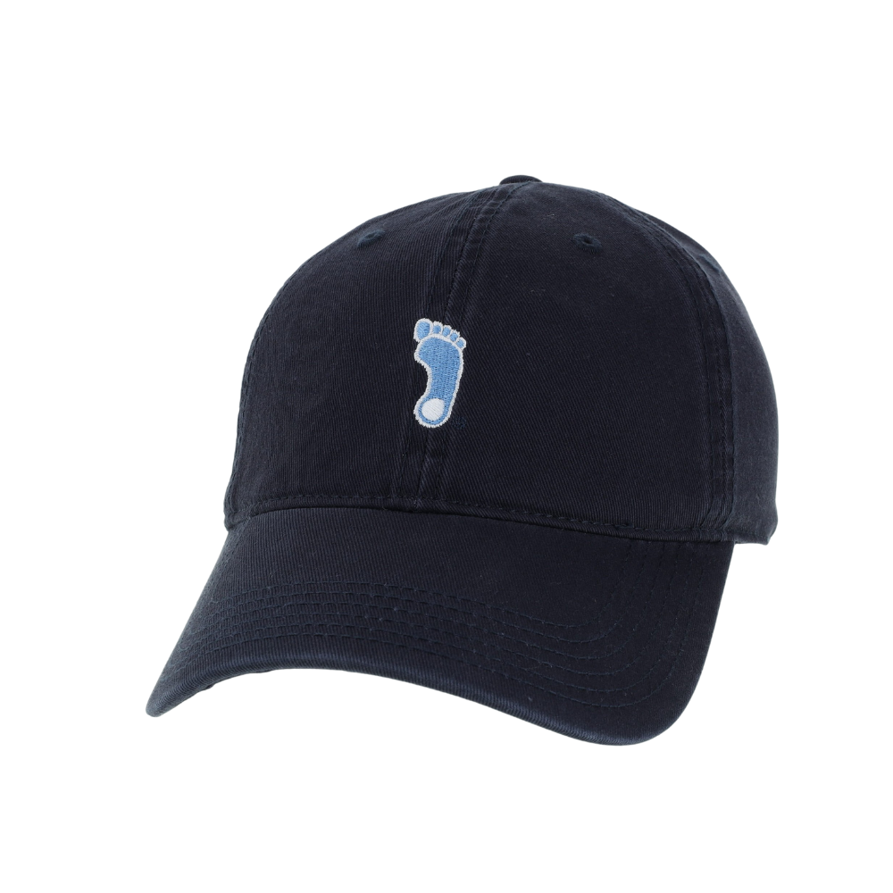 UNC Tar Heel Foot Hat in Navy Blue by Legacy