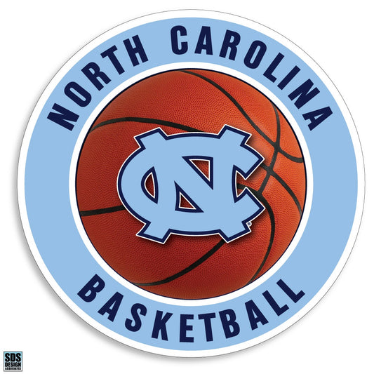 North Carolina Tar Heels Basketball SDS Decal Sticker