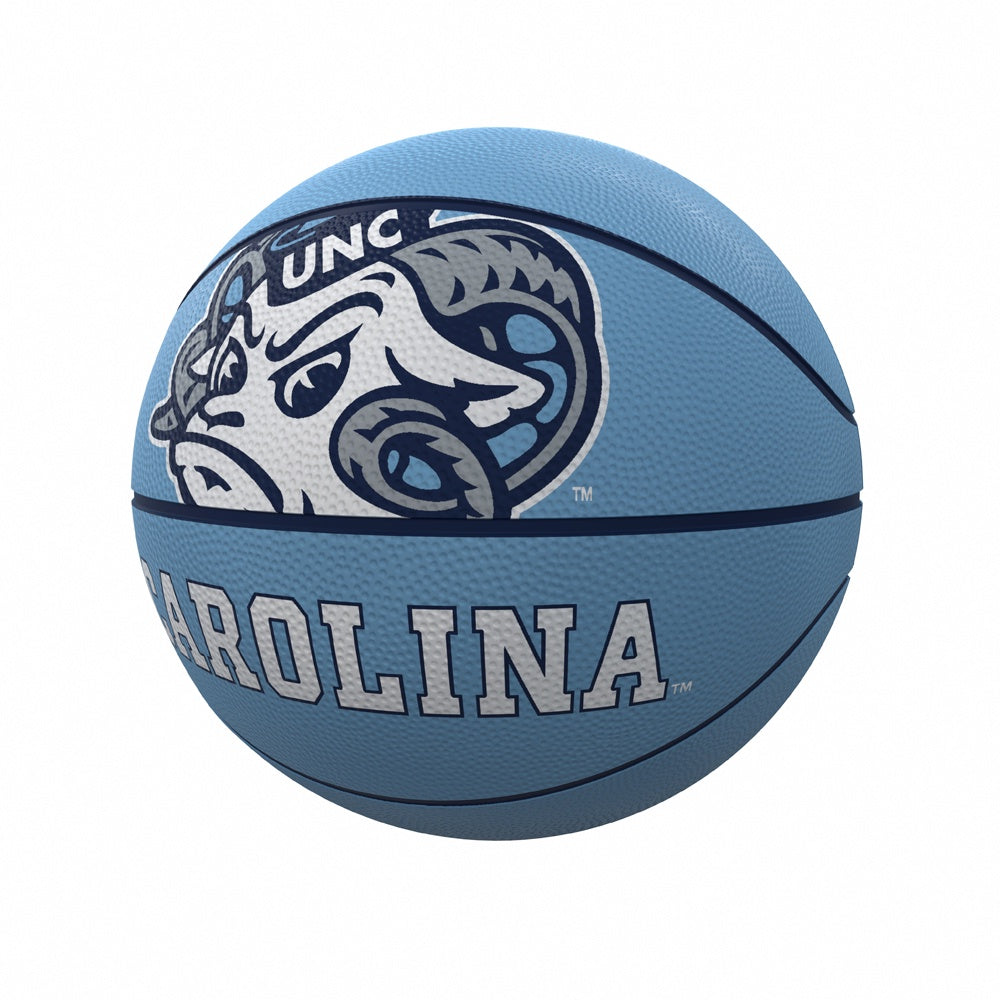 North Carolina Tar Heels Logo Brands Full Size Rubber Basketball 