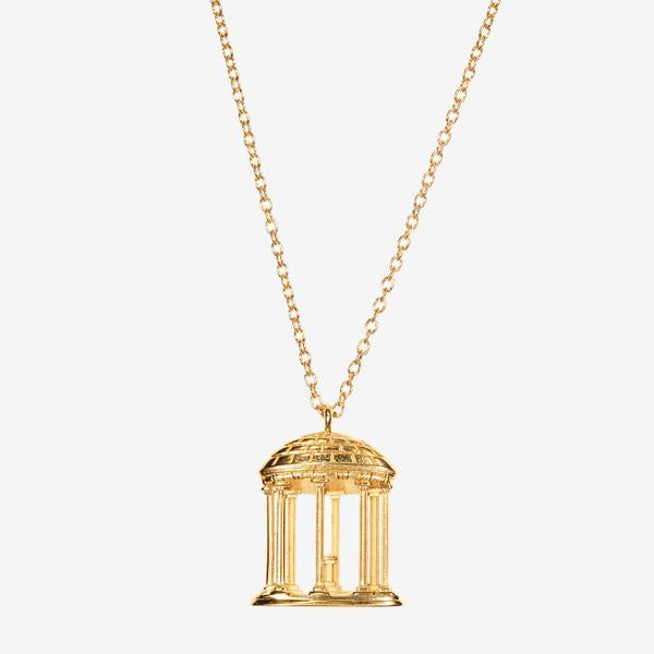 UNC Old Well Necklace by Kyle Cavan Gold