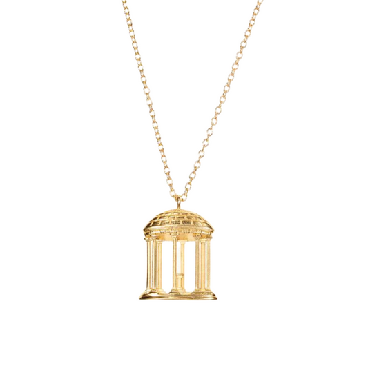 UNC Old Well Necklace by Kyle Cavan Gold